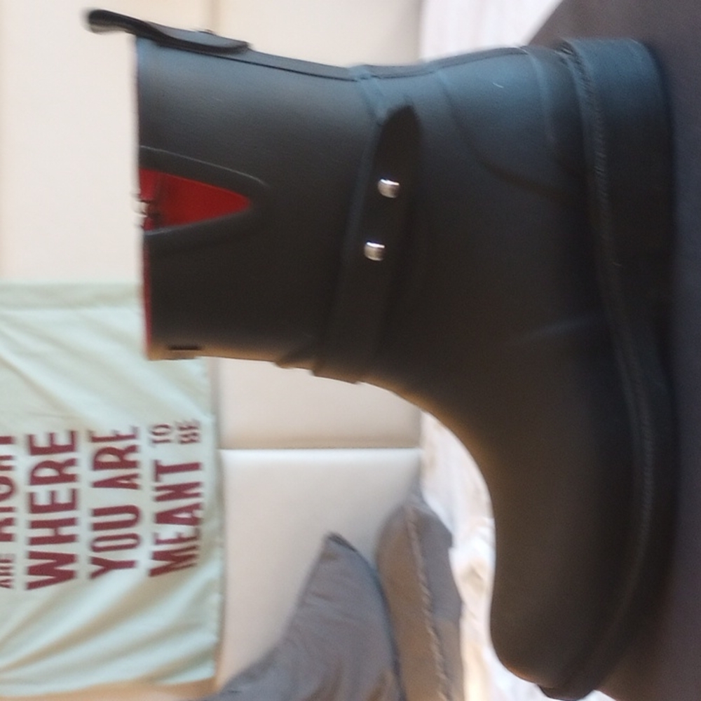 Rag & bone Moto rain boots 35
